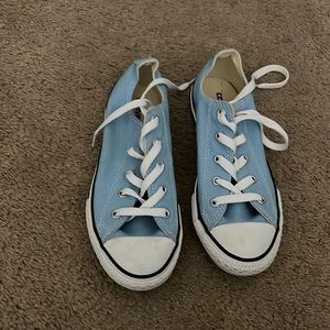 Blue converse